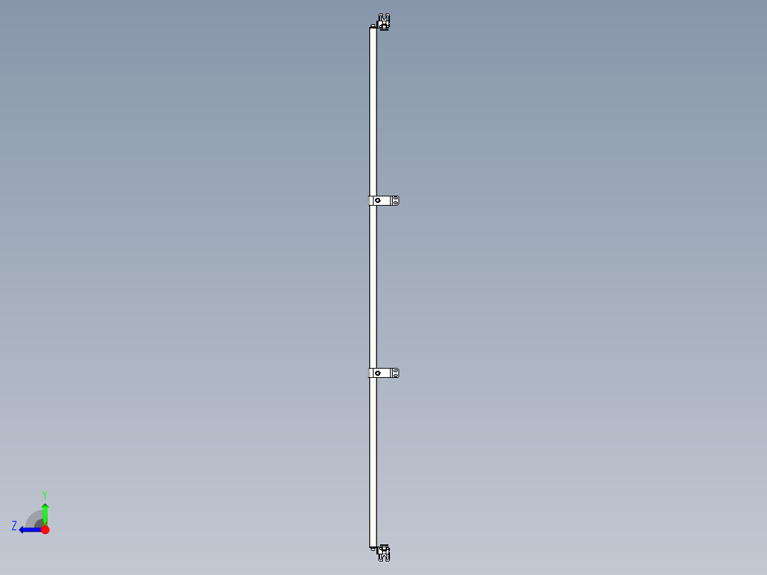 基恩士SL-JB143_side-mount_kc图纸模型右视图