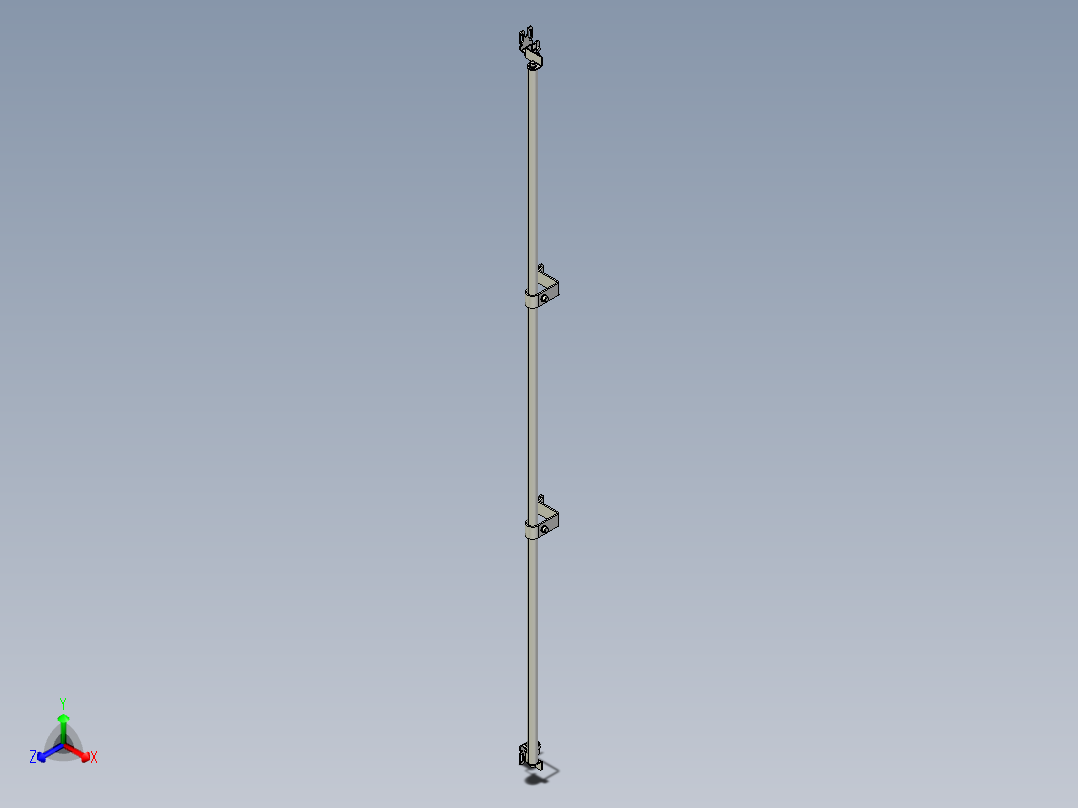 基恩士SL-JB143_side-mount_kc图纸模型正等轴测图