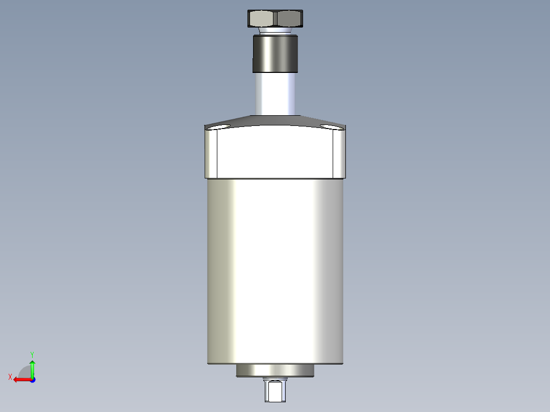 KOSMEKWHE1600-2ARD多系列多零件图纸模型后视图