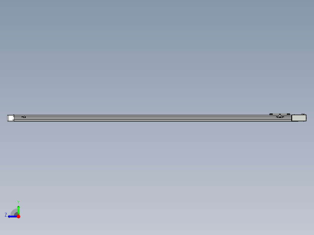 同步带滑台-欧规BC6H-L60-S2600-R-ZP40-D3右视图