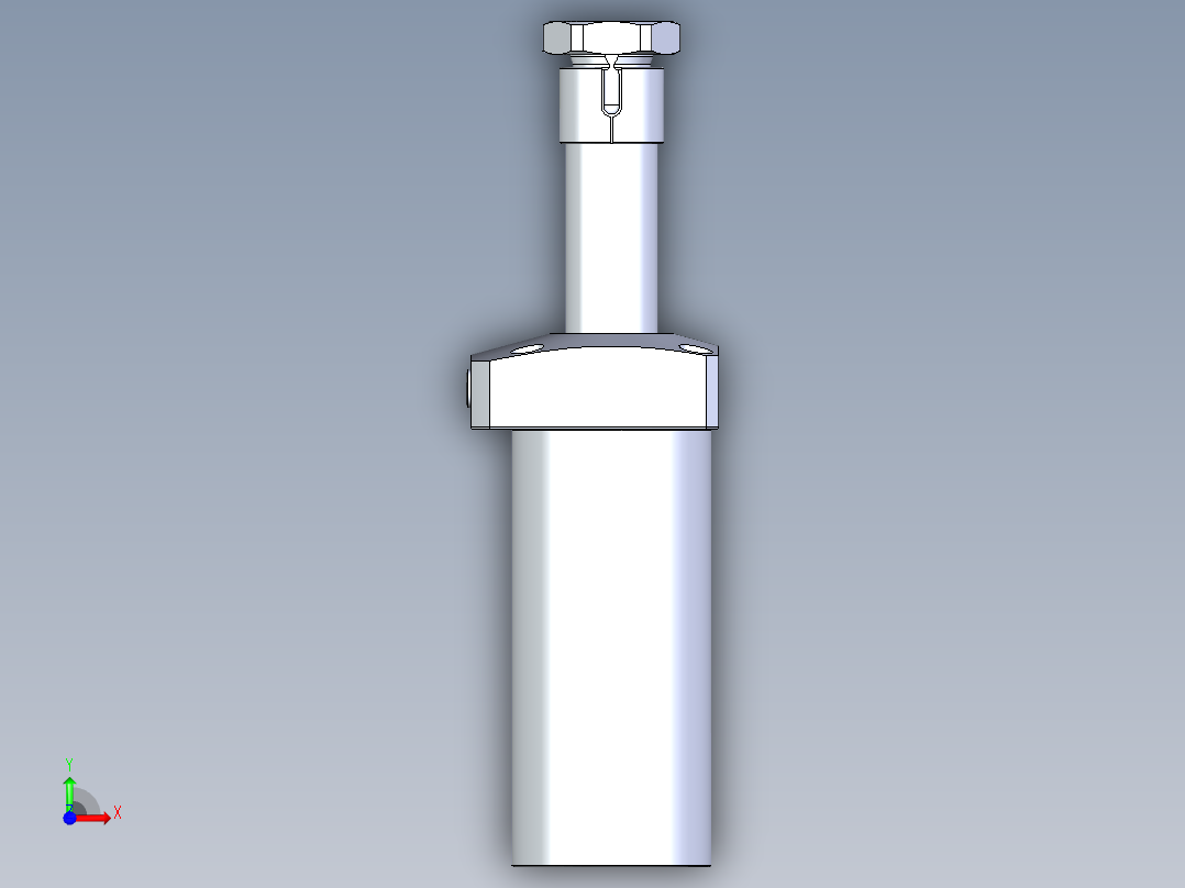 KOSMEKLHA0650-GR-Q45多系列多零件图纸模型前视图