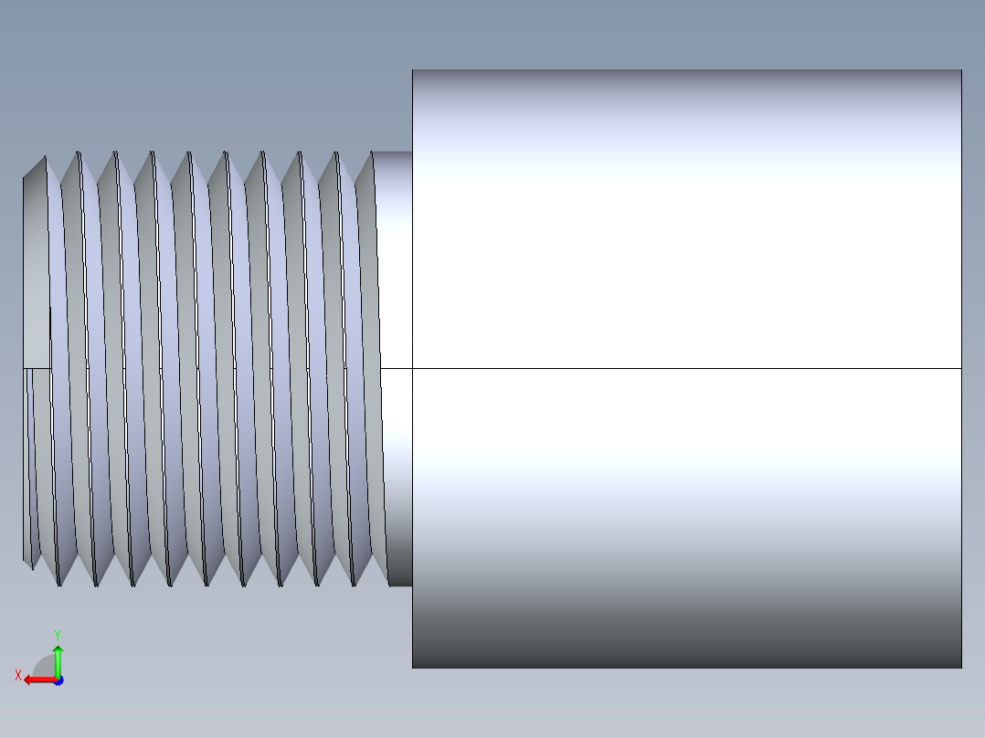 聚氯乙烯配件15-Sch80_MaleAdapter_SxMPT_836-005 _0.5in后视图