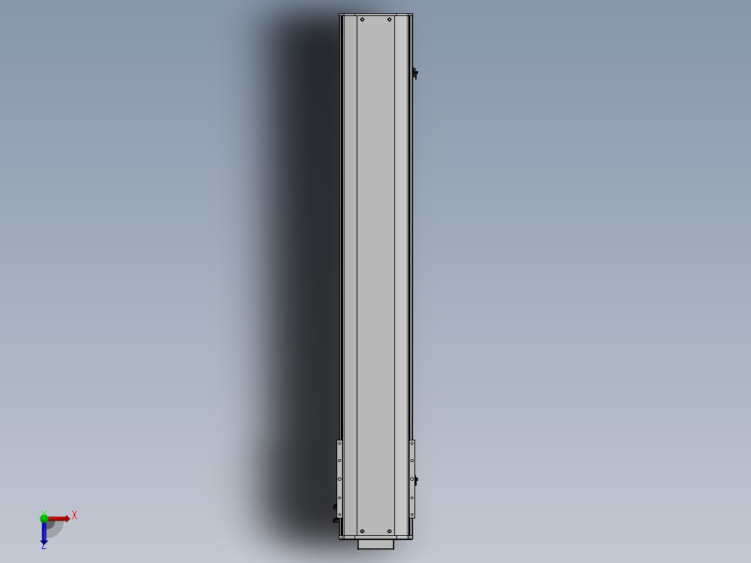 精密模组MY220-T10-1200L-BM-P75B-C4-C俯视图
