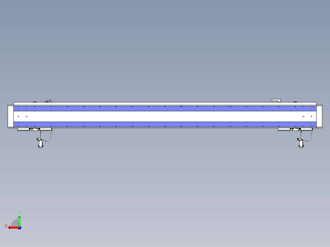 威洛博VL系列直线电机模组-2VL14S3-S1350后视图