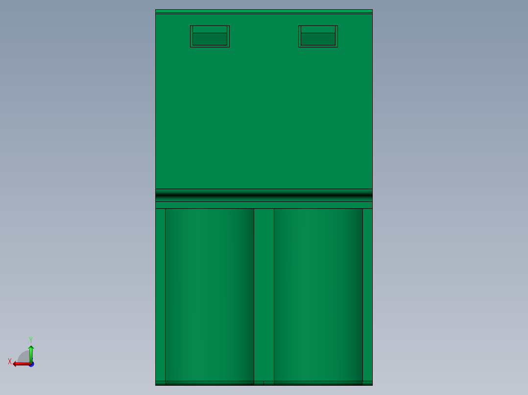 DEGSON 2EDG 系列 5.0mm 可插拔接线端子组-2EDGK-5.0_5.08-xxP-14-00AH后视图