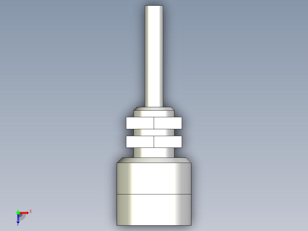 基恩士EX-422(V)_kc图纸模型俯视图