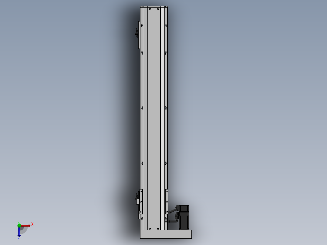 精密模组MY120-T10-600L-BL-P10B-C4-C俯视图
