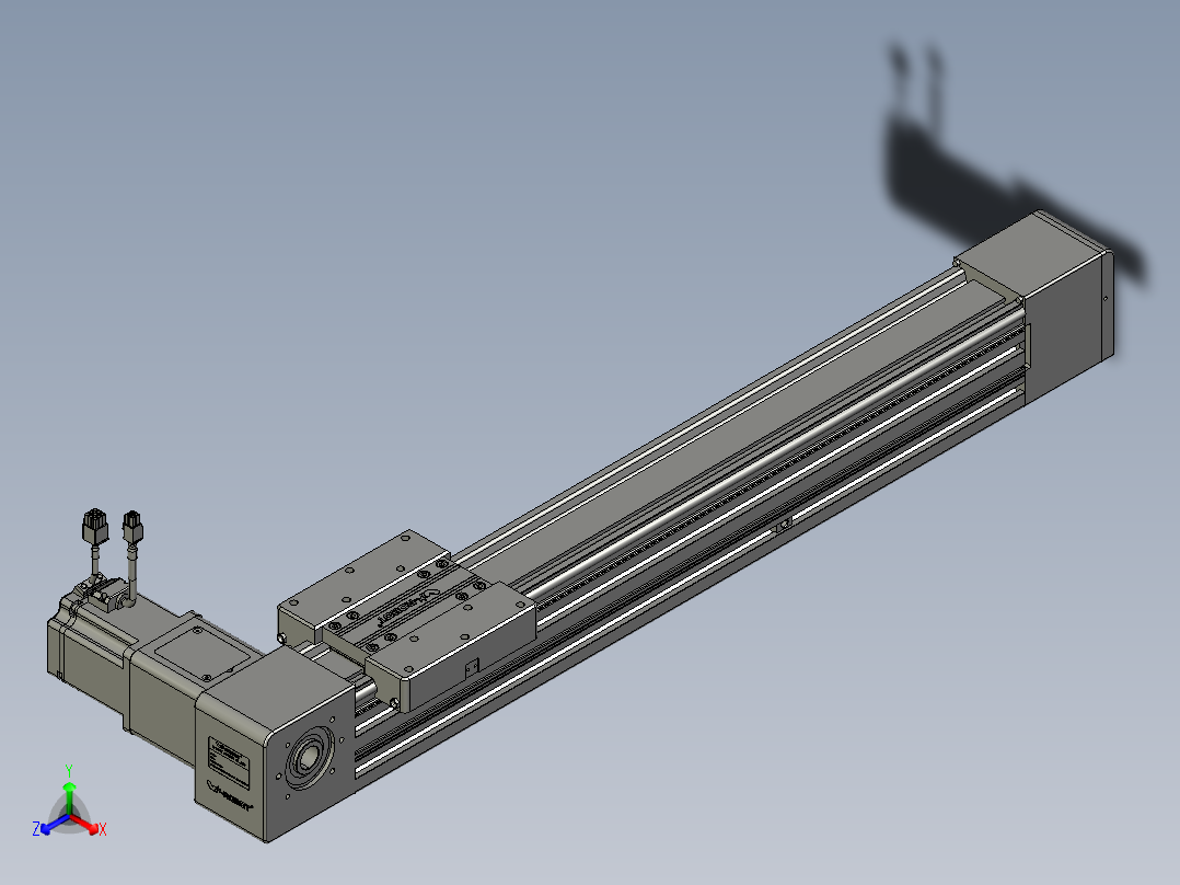 威洛博直线电机模组EB8-L200-S550-R-P75-MS3