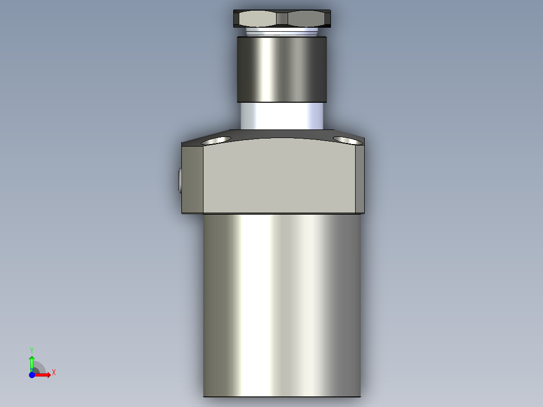 KOSMEKLHS1050-GL-Y60多系列多零件图纸模型前视图