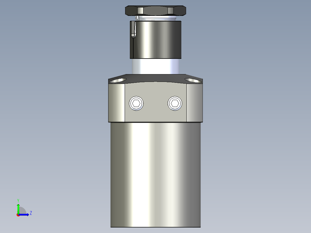 KOSMEKLHS1050-GL-Y60多系列多零件图纸模型左视图