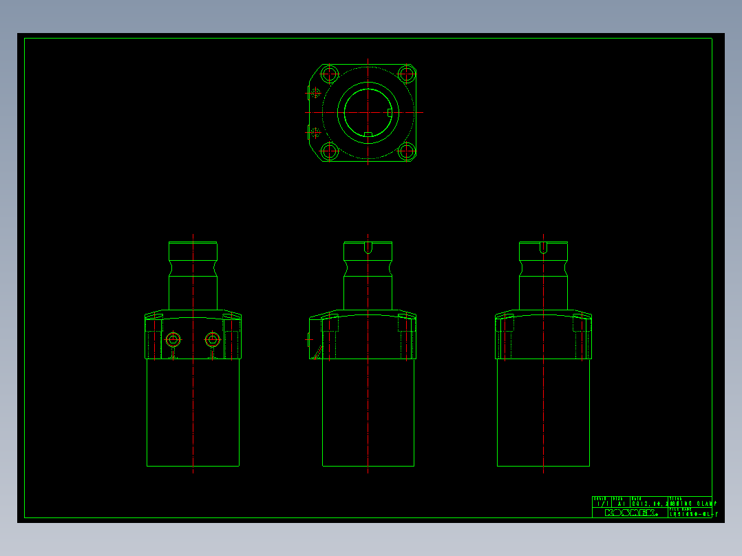 LHS1050-GL-F多系列多零件图纸模型