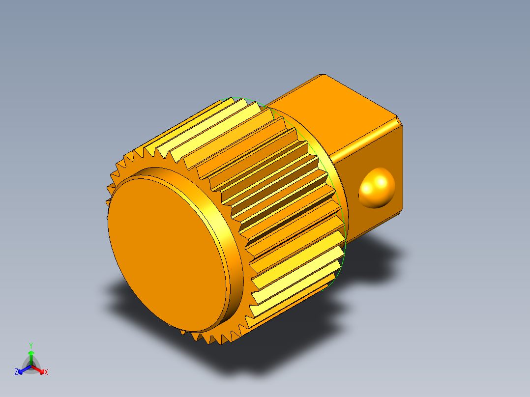 20221019-164752-05402 快速扭矩扳手正等轴测图