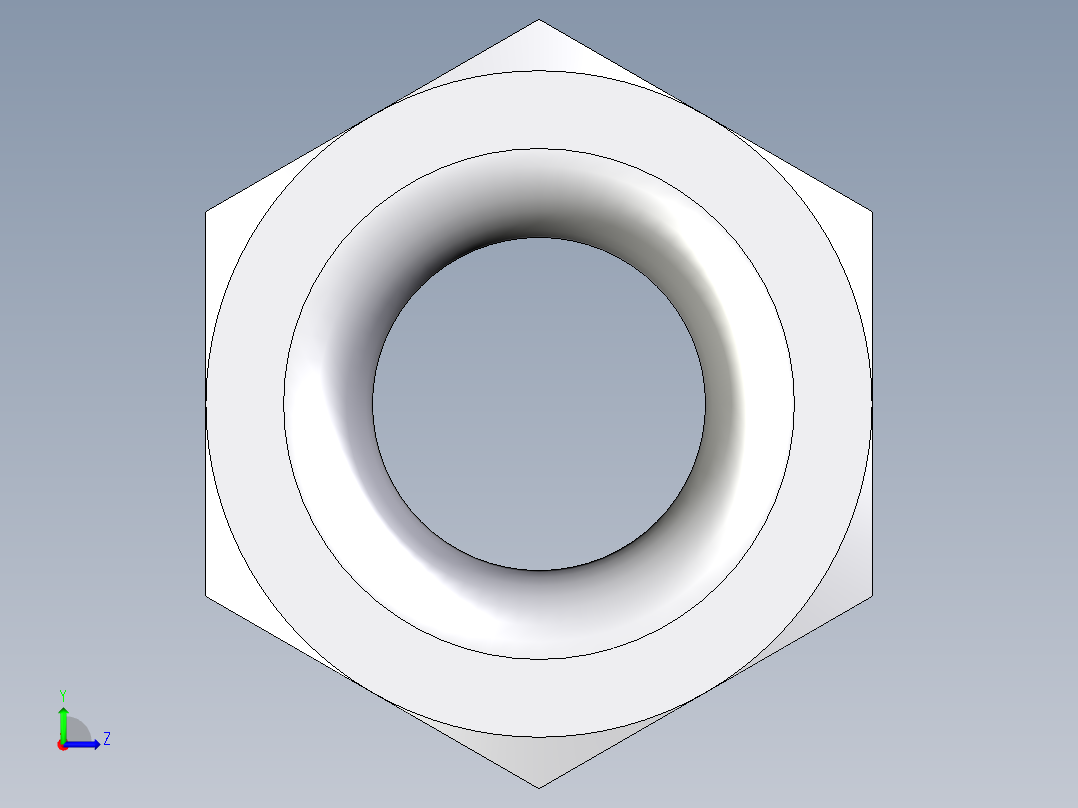 卡套式工业通用硬管接头EO_Sleeve_screw_S06LCFX左视图