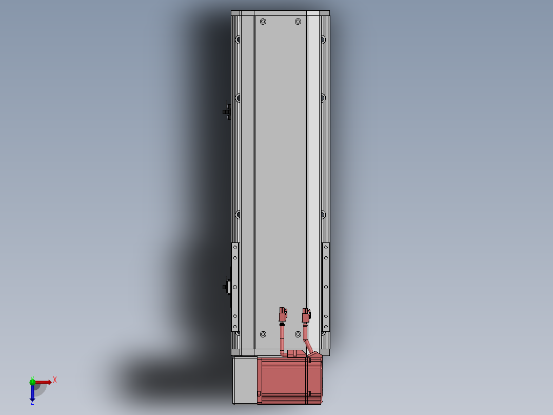 精密模组MT170-L125-300-LU-M75-C4俯视图