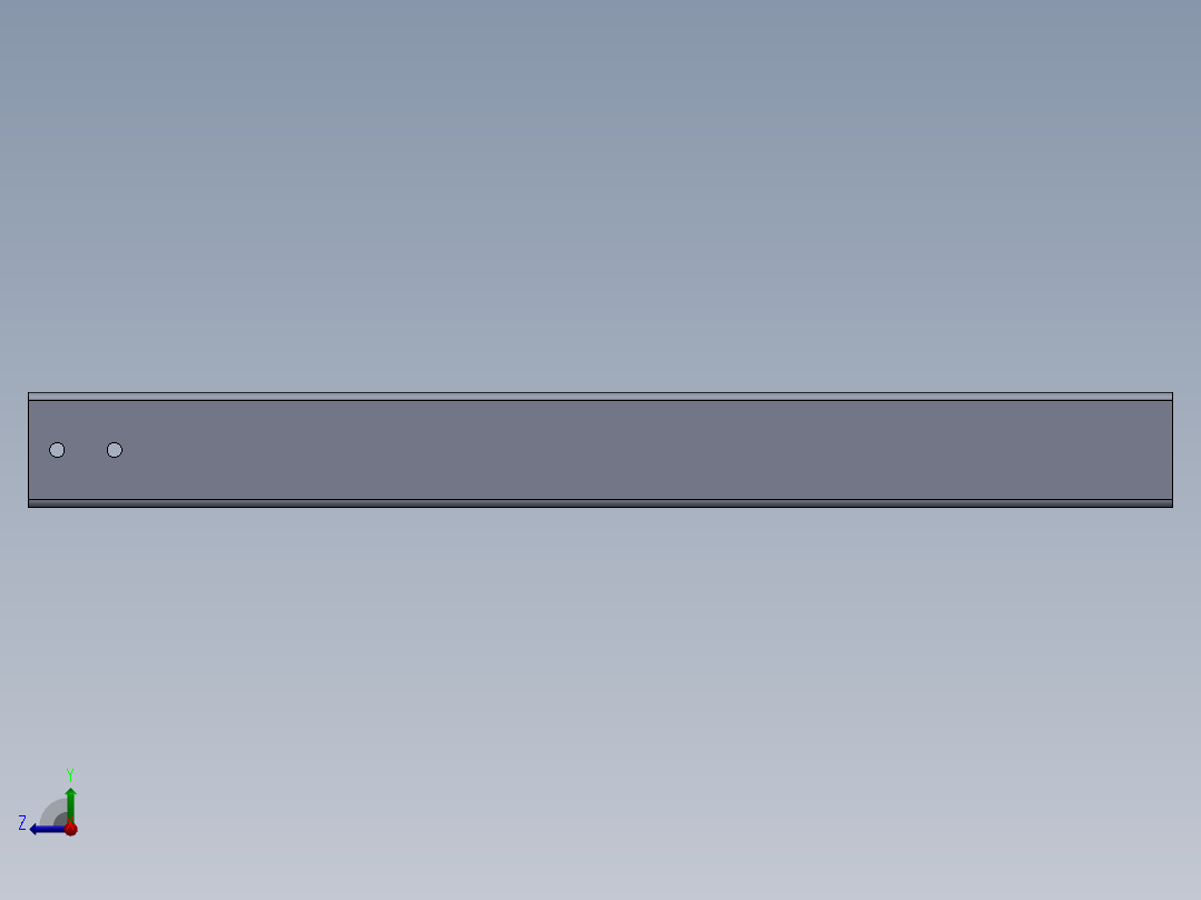 U 型C 型电缆桥架右视图