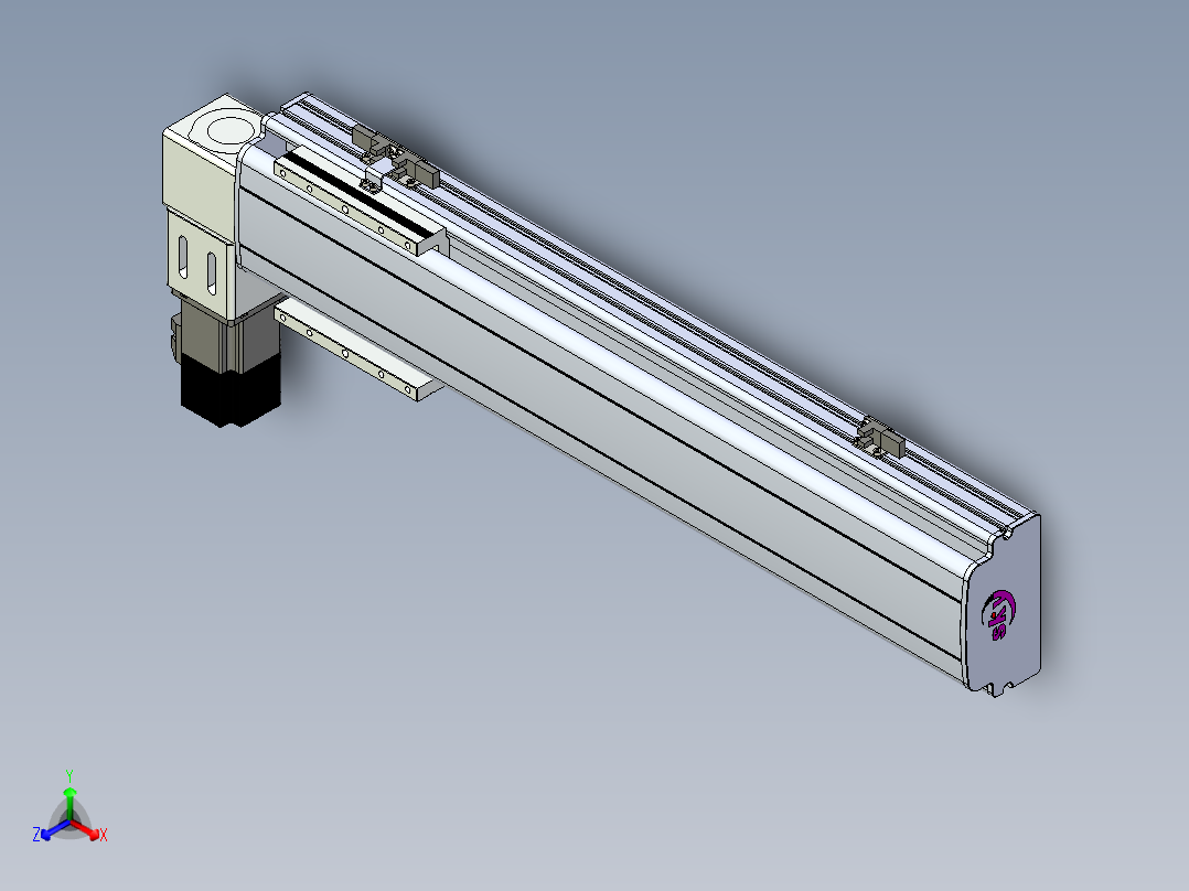 同步带滑台-半封闭B13-L90-S450-L-P40-D3
