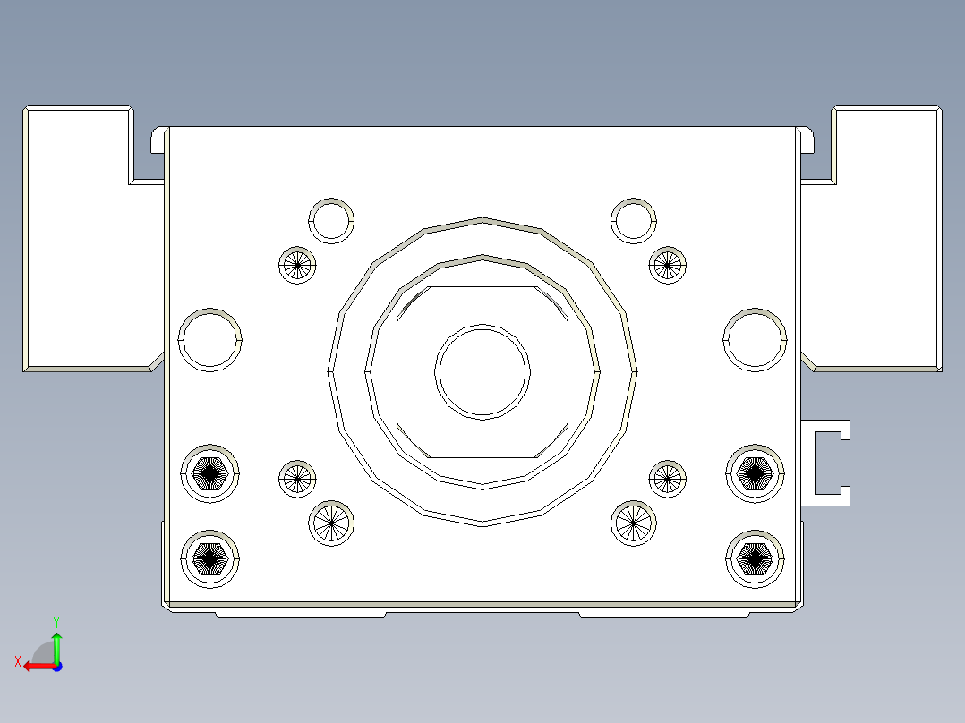 钢基模组-TPA-KNR-6005C-500A1-M-F0S0后视图
