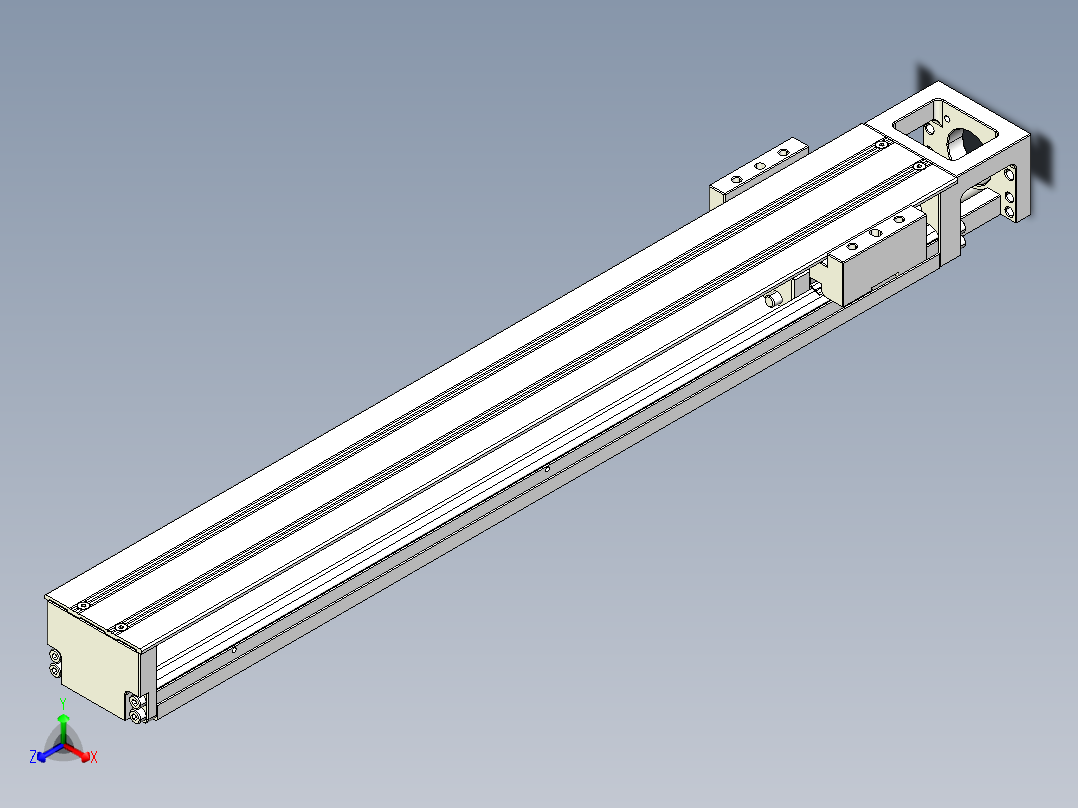 钢基模组-TPA-KNR-6005C-500A1-M-F0S0正等轴测图
