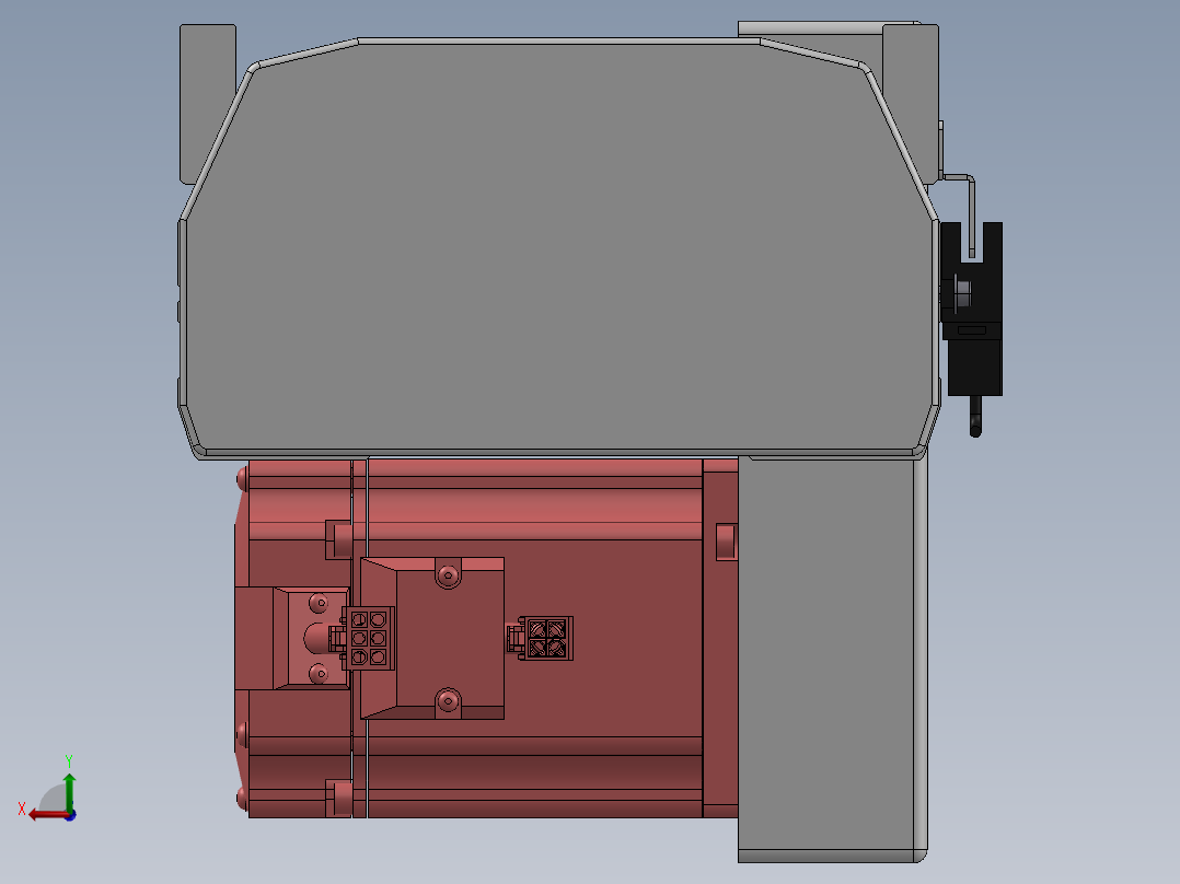 精密模组MT170-L125-300-LD-M75-C4后视图