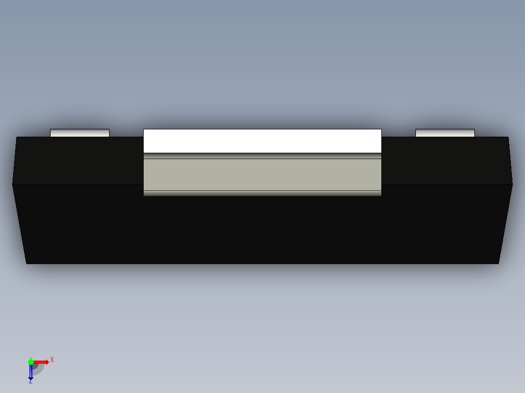 元器件3D封装SOT-223165俯视图