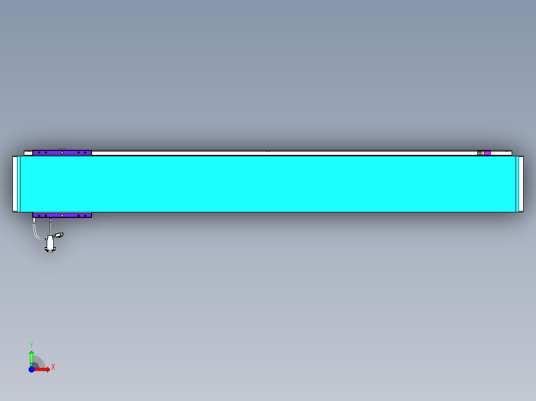 威洛博VL系列3d模型模组VL17E2Y-S1250前视图