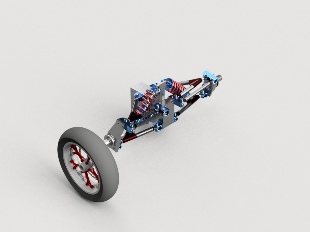 Zawias模型车悬架悬挂系统