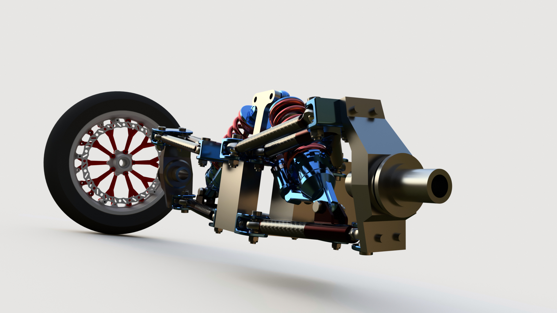 Zawias模型车悬架悬挂系统