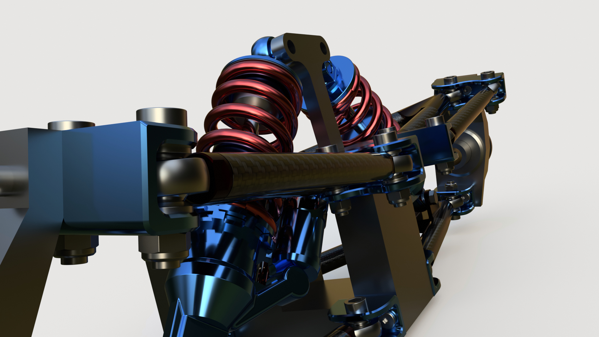 Zawias模型车悬架悬挂系统