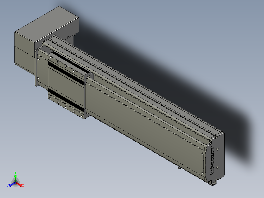 威洛博VBF17-S450-BRD正等轴测图