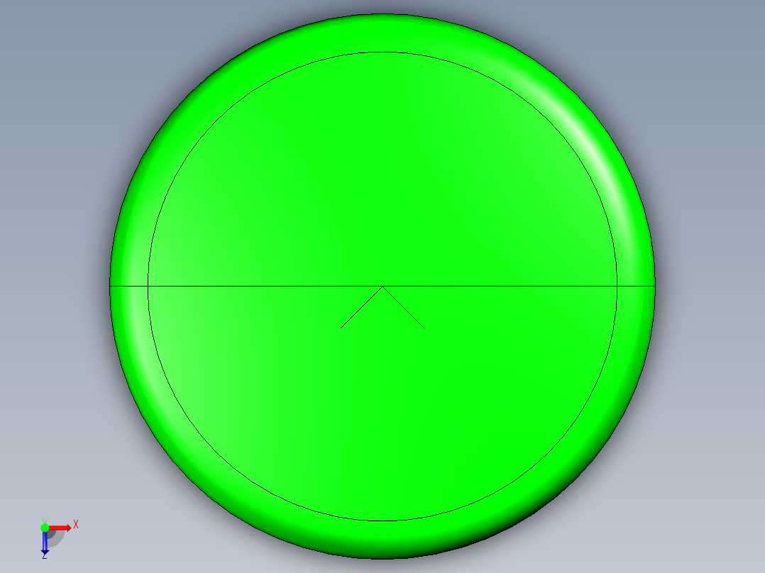ND16-22D指示灯信号灯俯视图