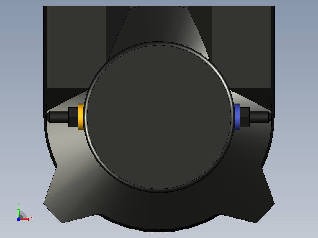 VRX 25-S 动力运动绞盘--f3d stp前视图