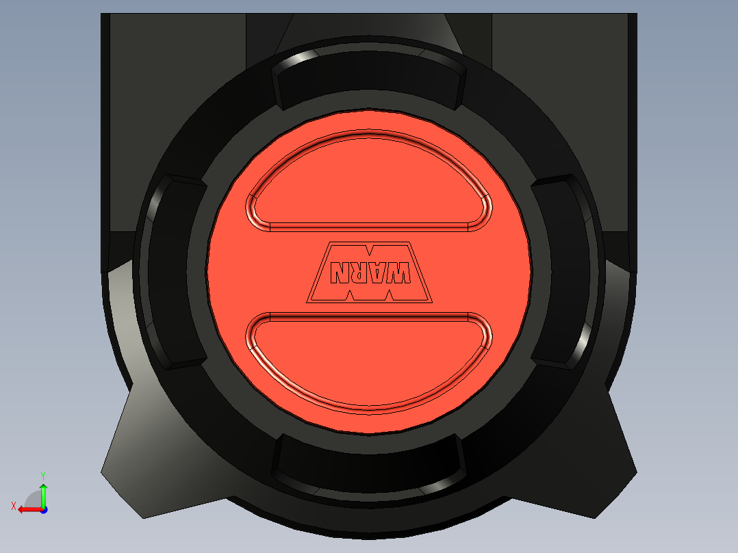 VRX 25-S 动力运动绞盘--f3d stp后视图