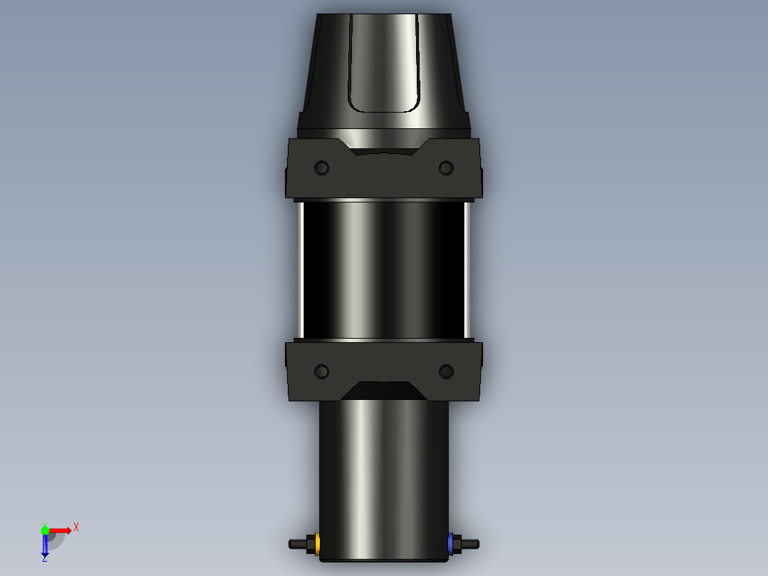 VRX 25-S 动力运动绞盘--f3d stp俯视图