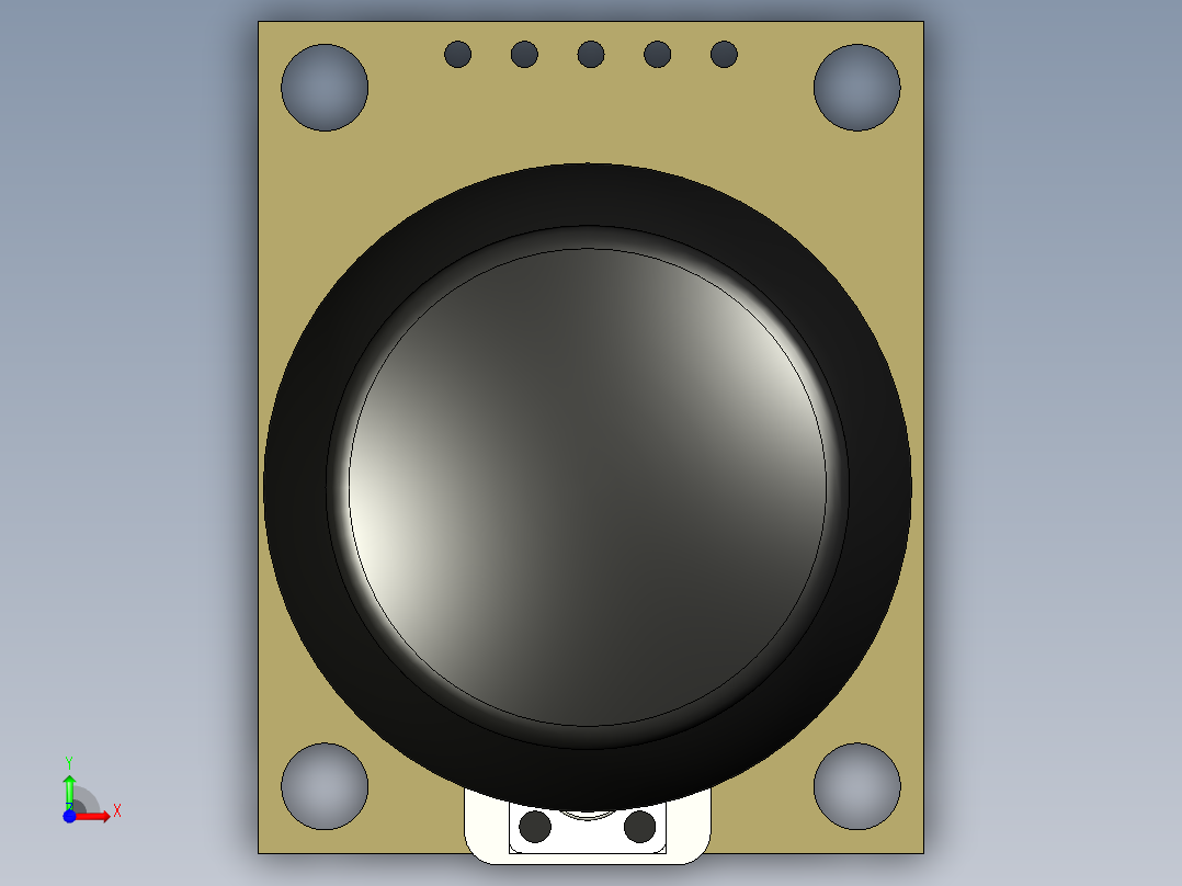 游戏按键前视图