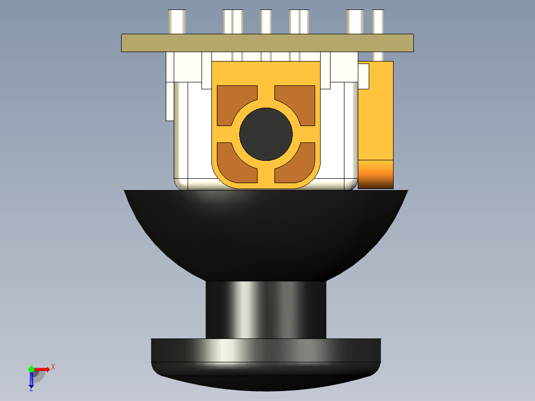 游戏按键俯视图