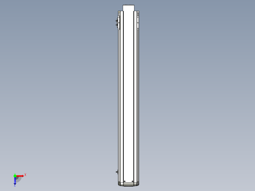 Toyo东佑达直线模组-ETH13-950-BM-200W+煞車俯视图
