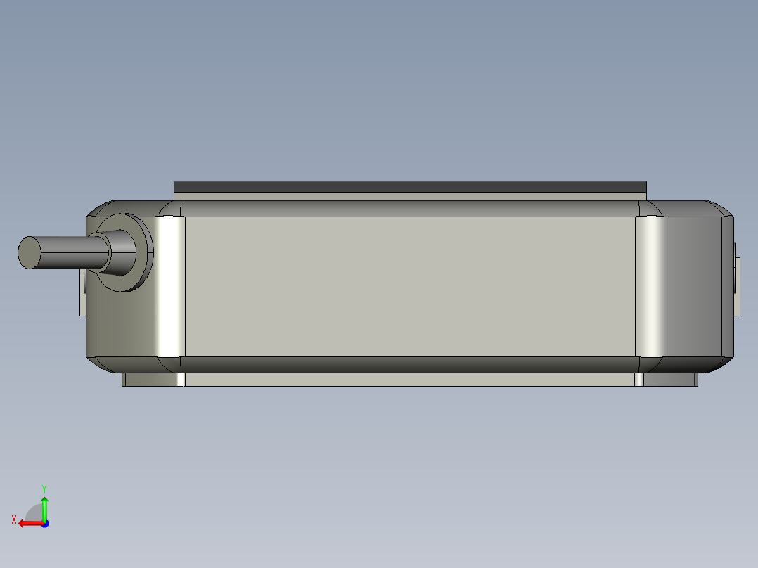 基恩士SJ-F010_kc图纸模型后视图