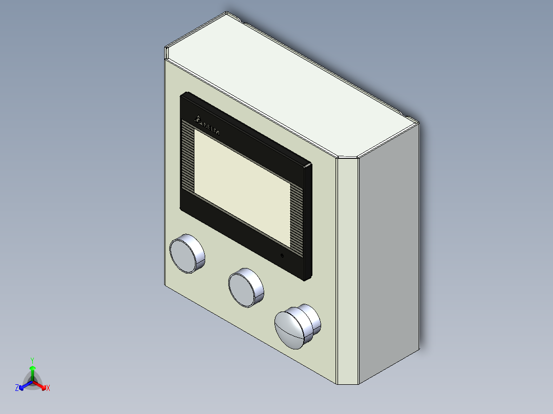 电器柜 电控柜 (47) 机械设计素材正等轴测图