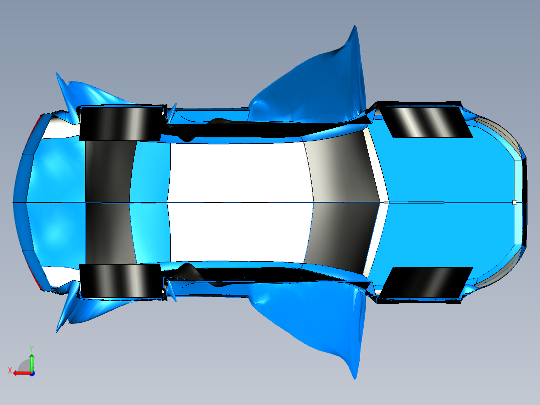 汽车车身 (60)后视图