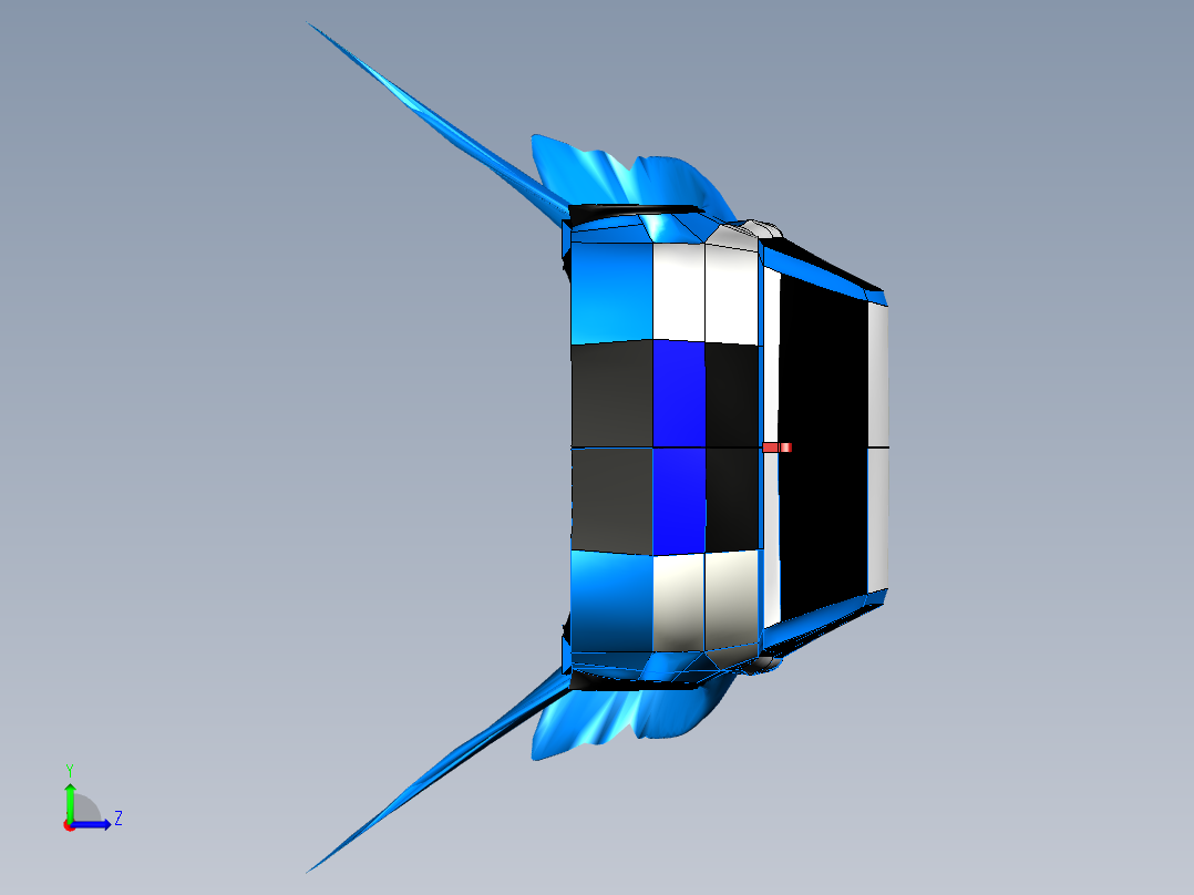 汽车车身 (60)左视图