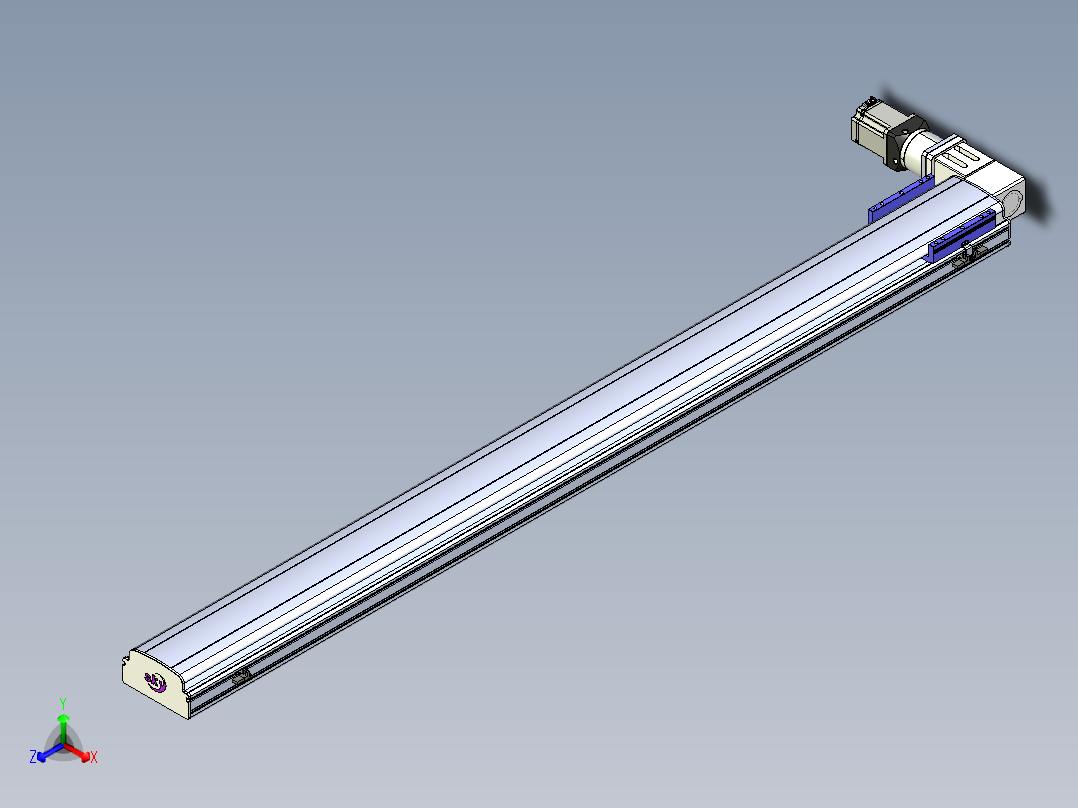 同步带滑台-半封闭B17-L100-S1850-L-P75-D3-N3