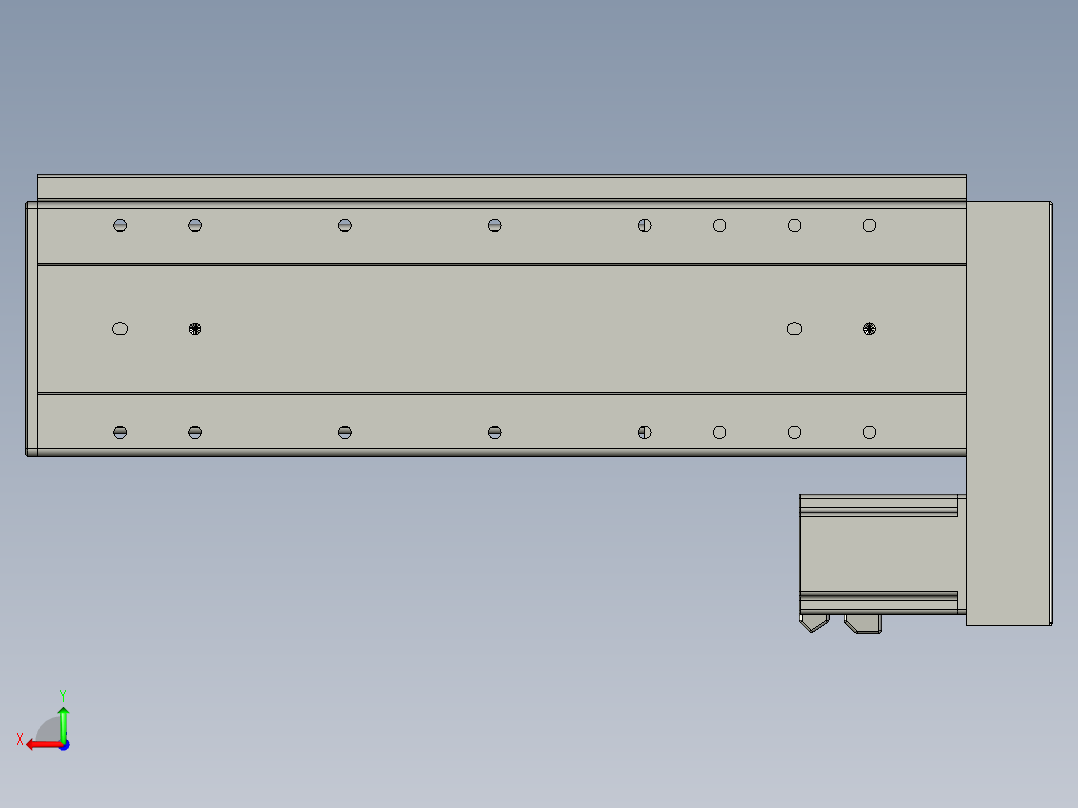 威洛博VF17-S350-BL后视图