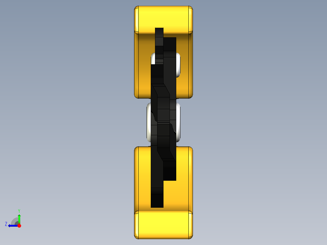 剥线钳和切割器右视图