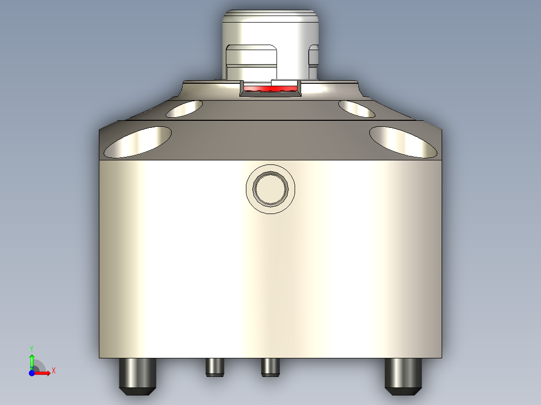 KOSMEKSFA3000-G0A-160多系列多零件图纸模型多系列多零件图纸模型前视图
