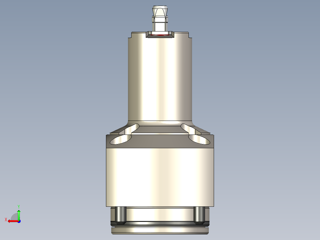 KOSMEKSFA1000-M1A-060-H60多系列多零件图纸模型多系列多零件图纸模型后视图