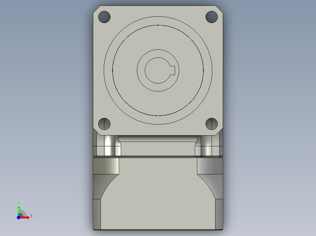 斜齿孔ZPGH060-L1 14-50-70-M5.STEP前视图