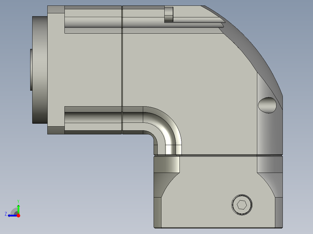 斜齿孔ZPGH060-L1 14-50-70-M5.STEP右视图