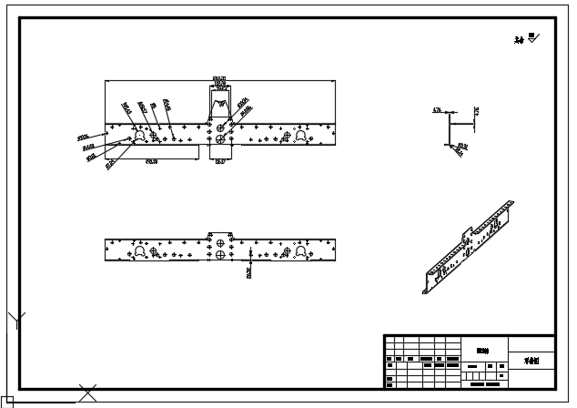 AGV小车转运自行车装置设计（二维）