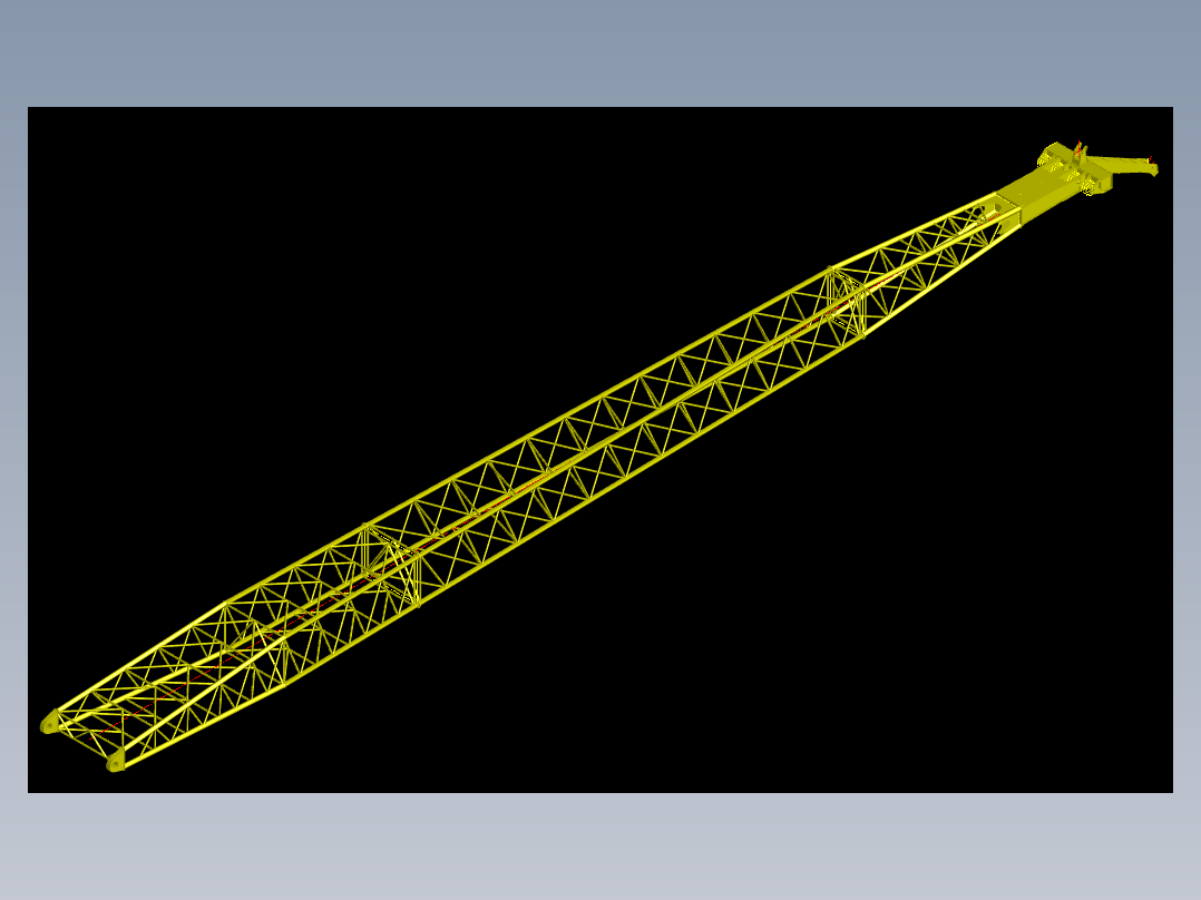 <span style='color: red'>门</span>座机臂<span style='color: red'>架</span>三维图