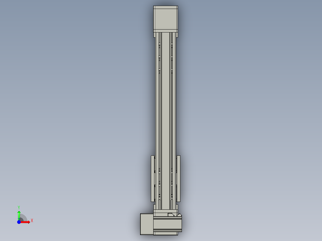 欧规系列-GB8-L96-S450-BLD-P40-MS3前视图
